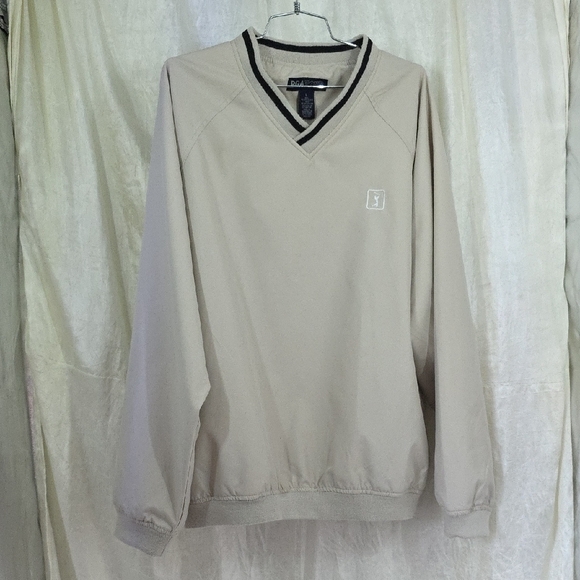 PGA Tour Other - PGA Tour Golf Pullover Windbreaker Waterproof Jacket Men's Size L